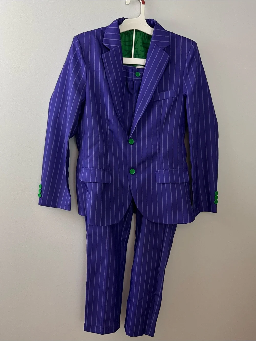The Joker DC Costume Suit Boys Halloween XL(14-16)
